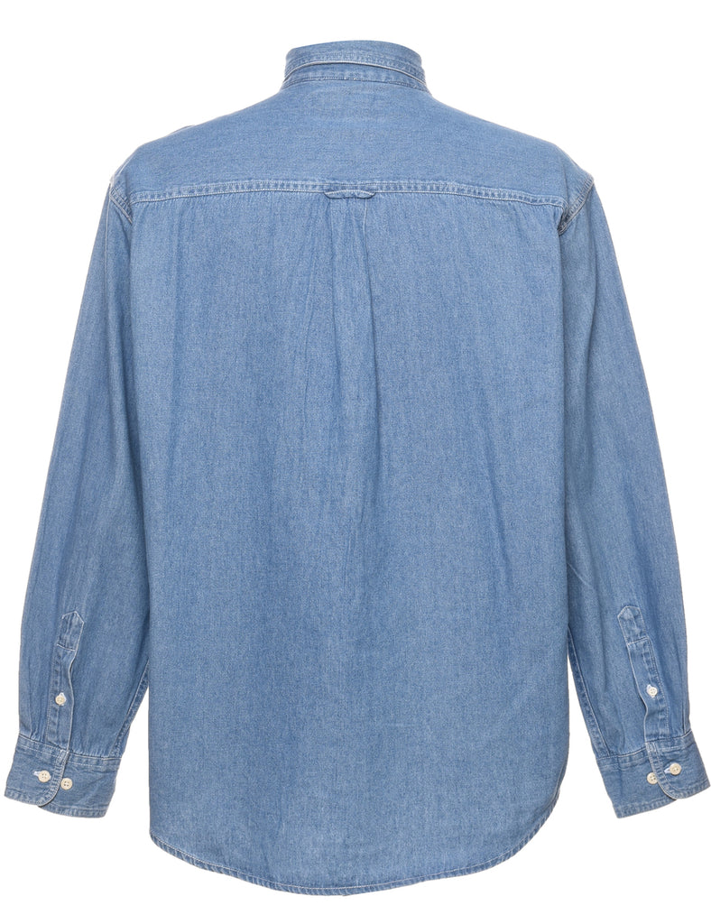 Light Wash Denim Shirt - M