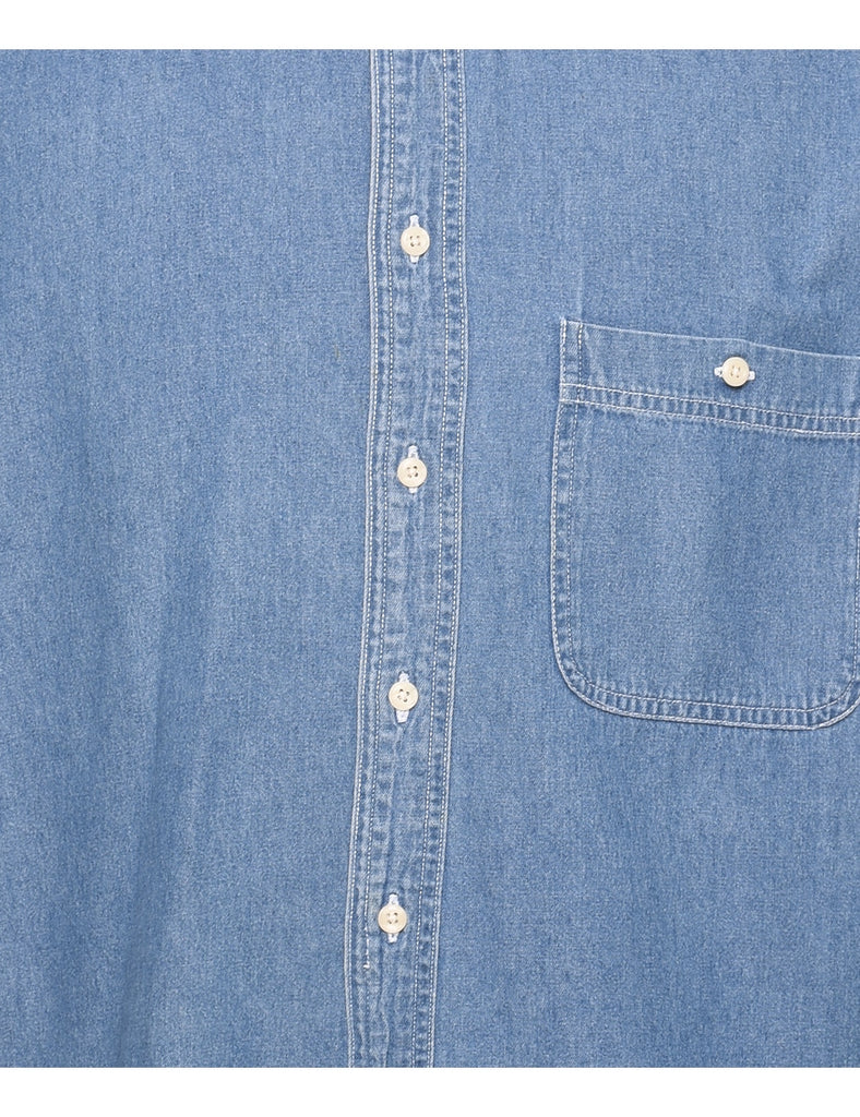 Light Wash Denim Shirt - M