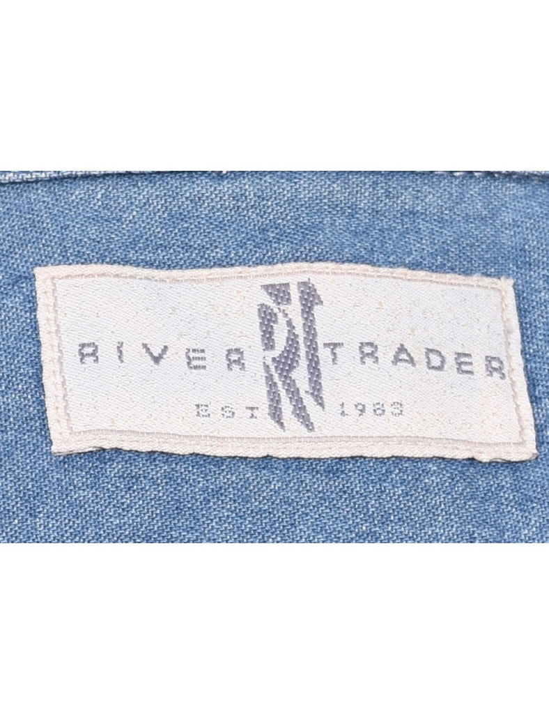 Light Wash Denim Shirt - M