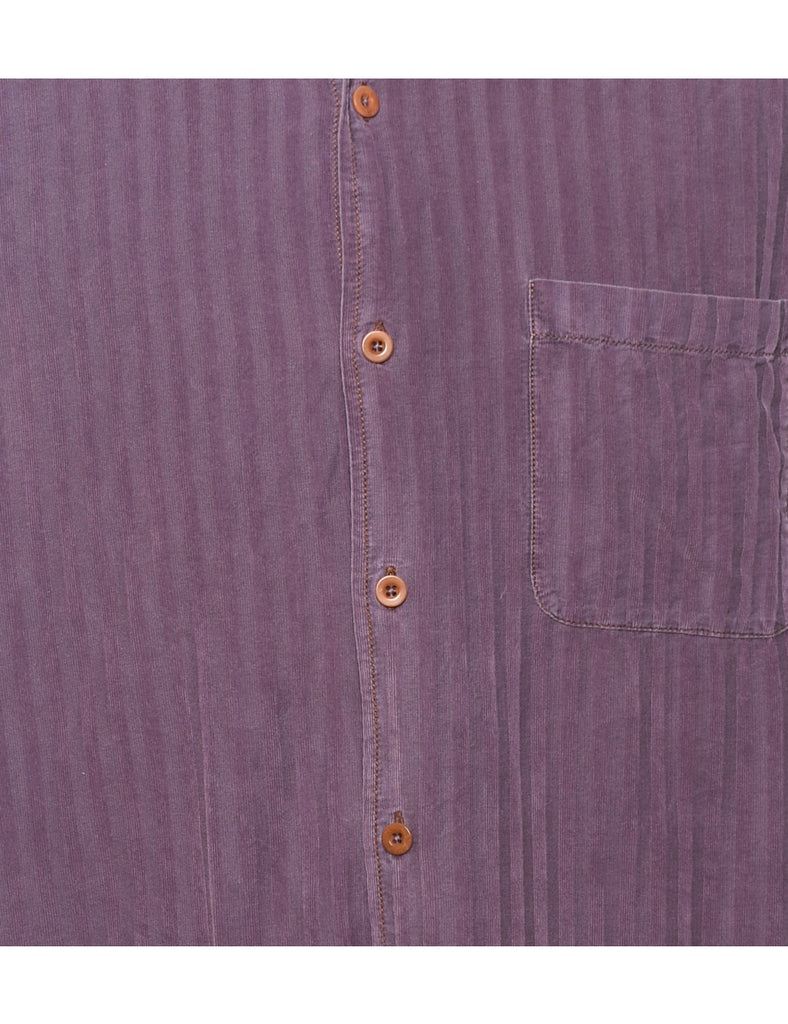 Lilac Corduroy Shirt - L