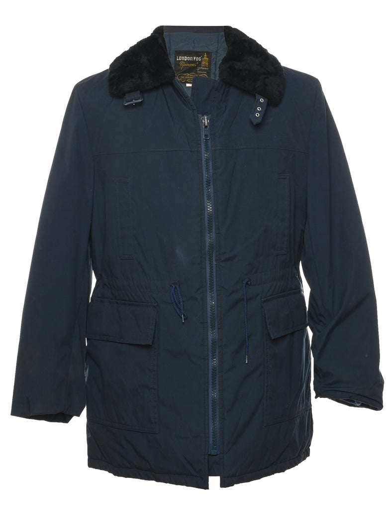 London Fog Navy Coat - M