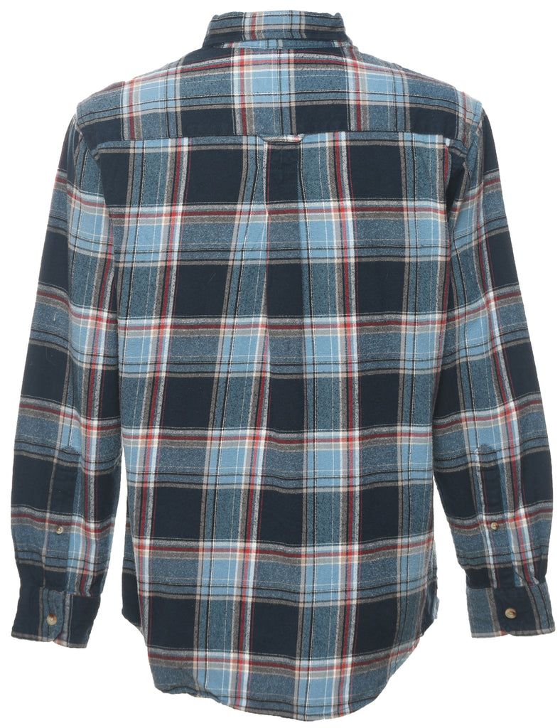 Long Sleeved Checked Multi-Colour Shirt - M