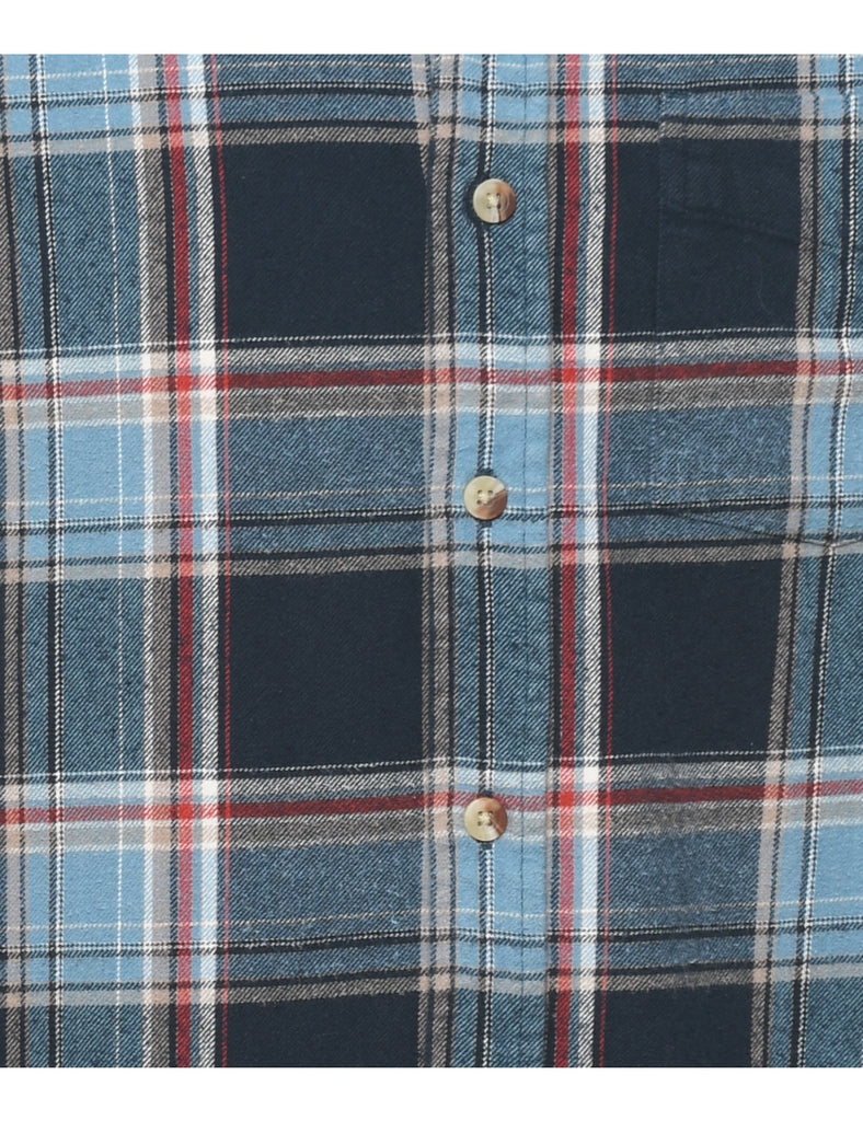 Long Sleeved Checked Multi-Colour Shirt - M