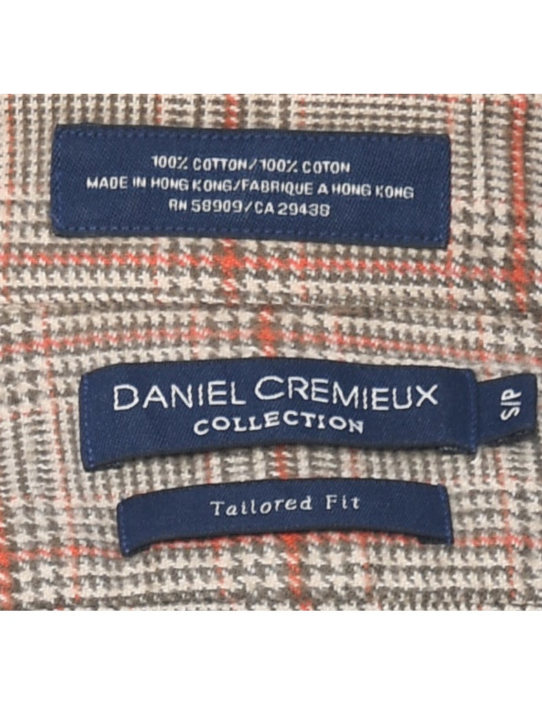 Long Sleeved Checked Shirt - S