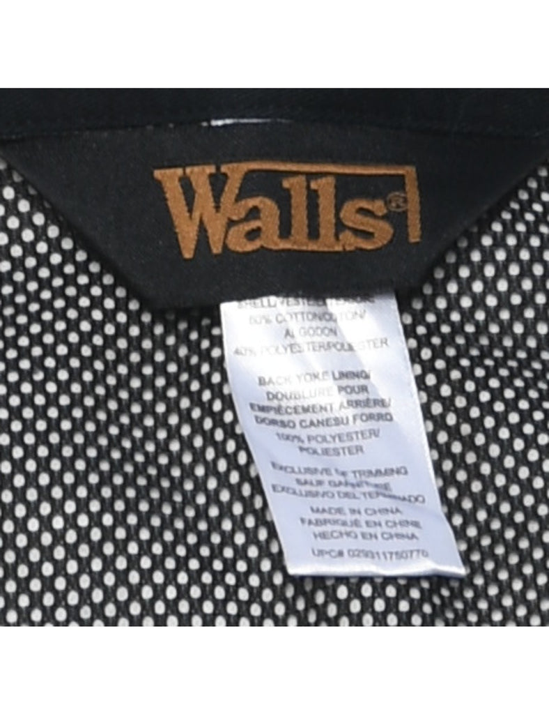 Long Sleeved Denim Shirt - L