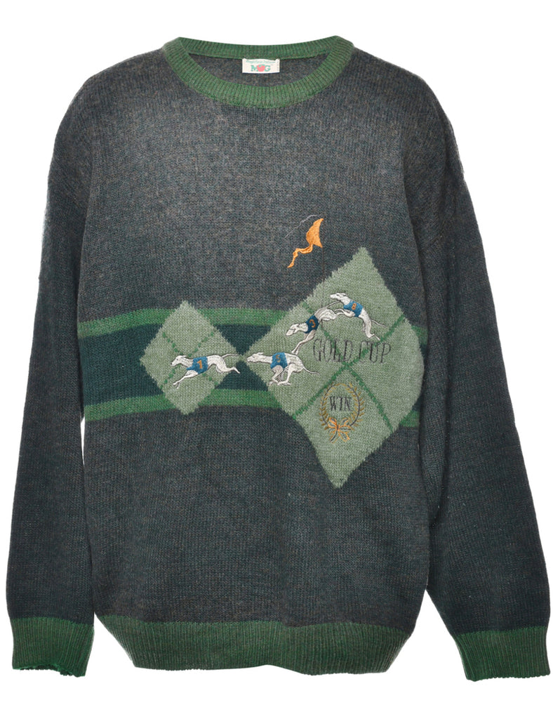 Long Sleeved Jumper - L