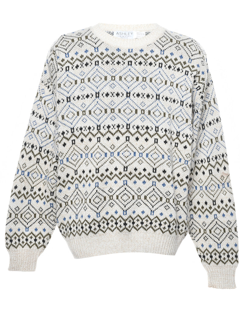 Long Sleeved Jumper - L