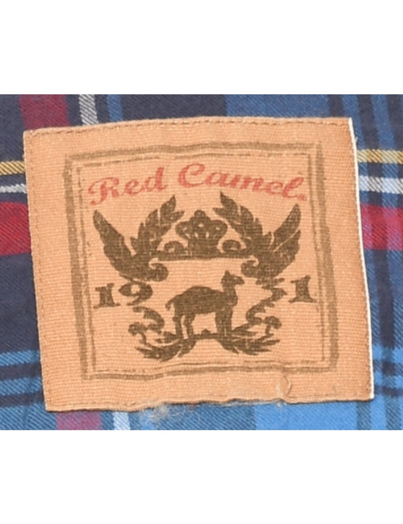 Long Sleeved Multi-Colour Checked Shirt - M