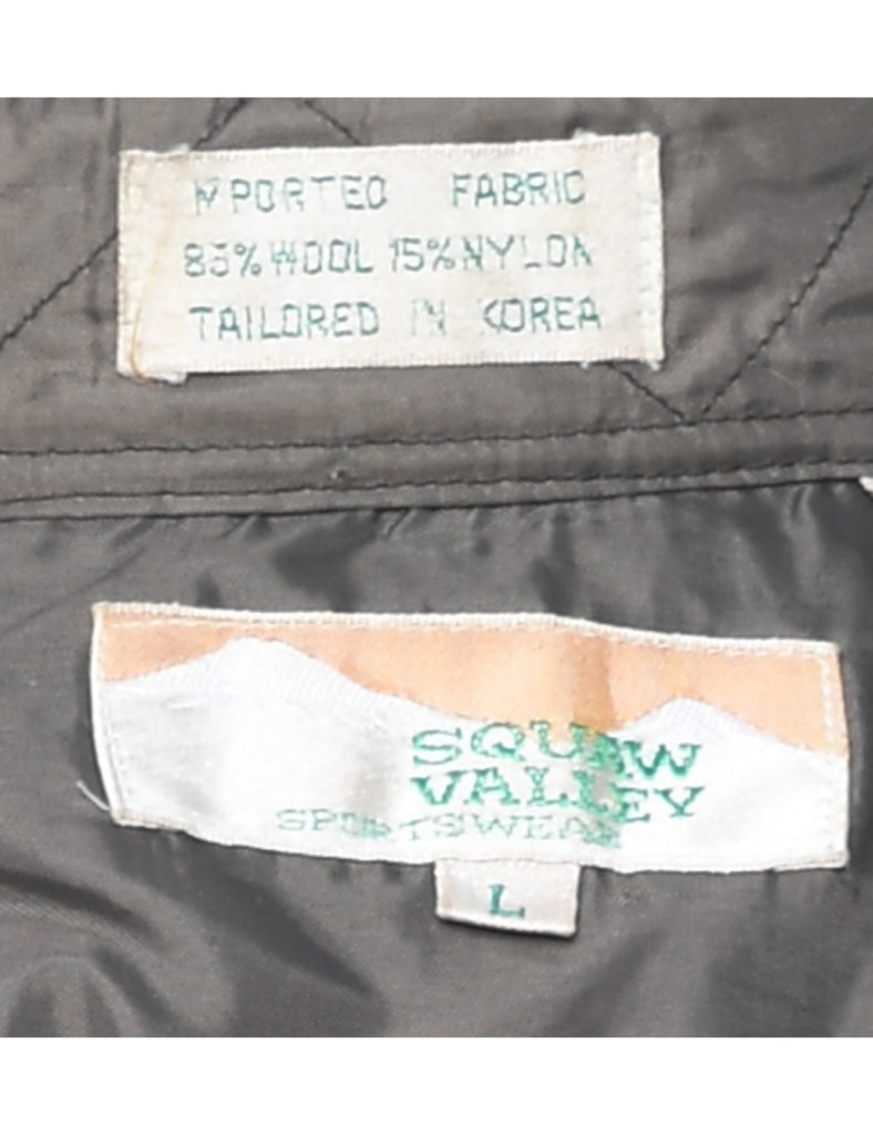 Long Sleeved Multi-Colour Flannel Checked Shirt - L