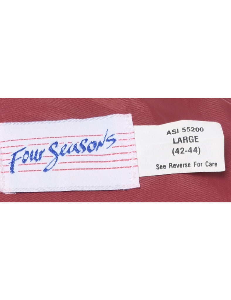 Maroon Harrington Jacket - L