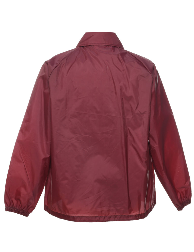 Maroon Nylon Jacket - L