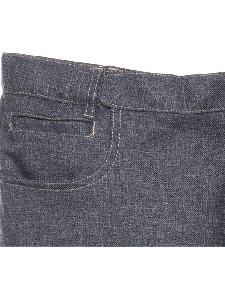 Medium Wash Casual Denim Trousers - W34 L28