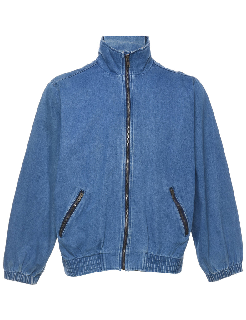 Medium Wash Denim Jacket - S