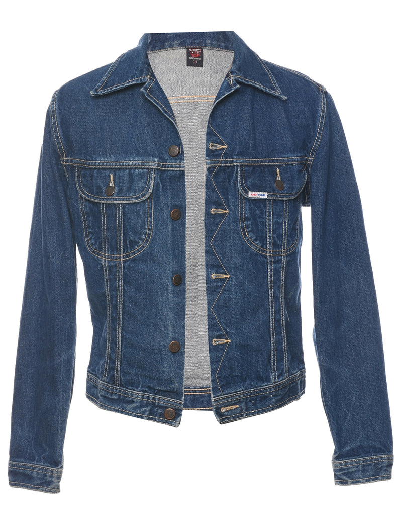 Medium Wash Denim Jacket - S