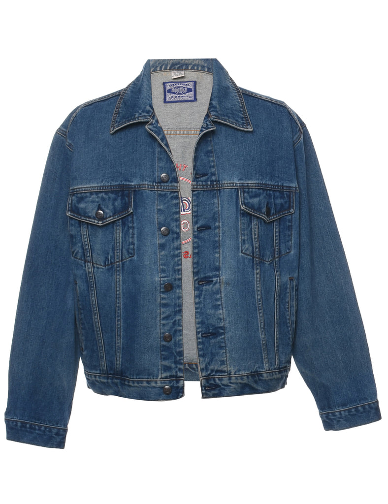 Medium Wash Denim Jacket - L