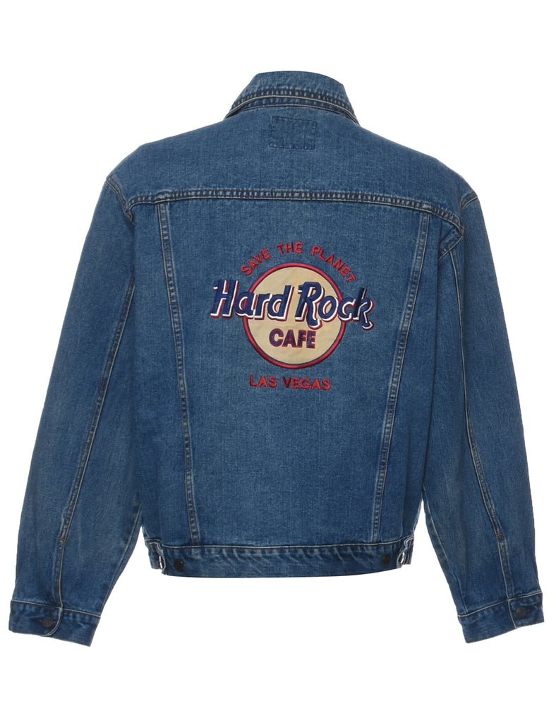 Medium Wash Denim Jacket - L