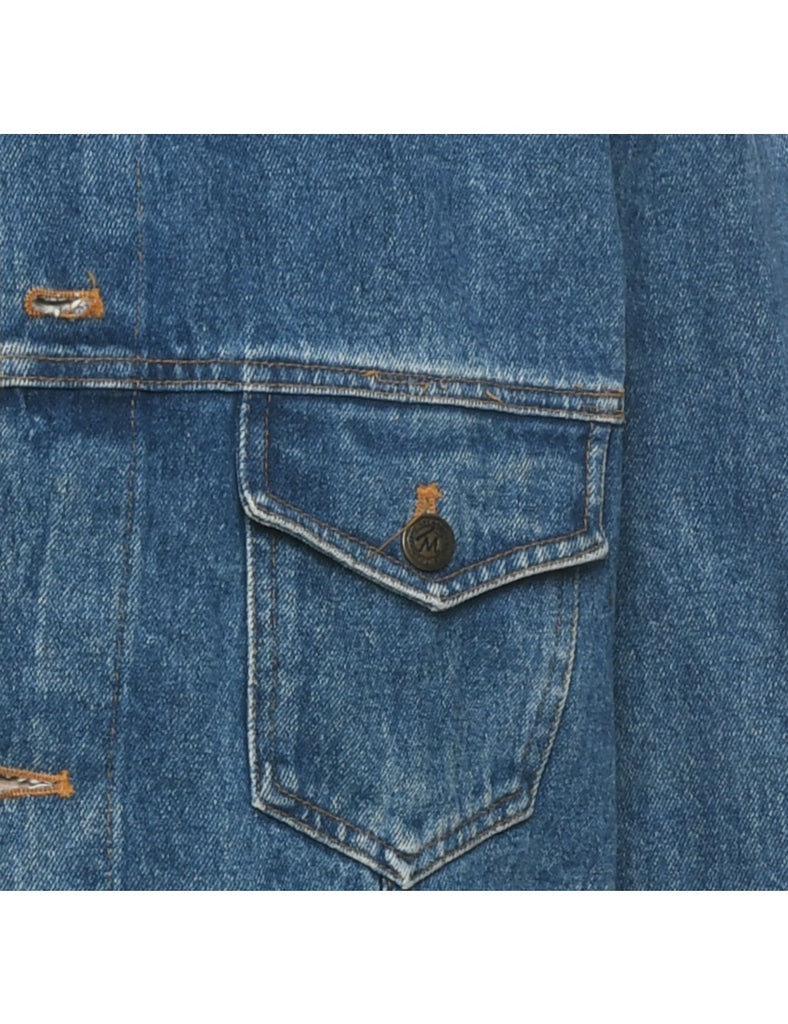 Medium Wash Denim Jacket - XL