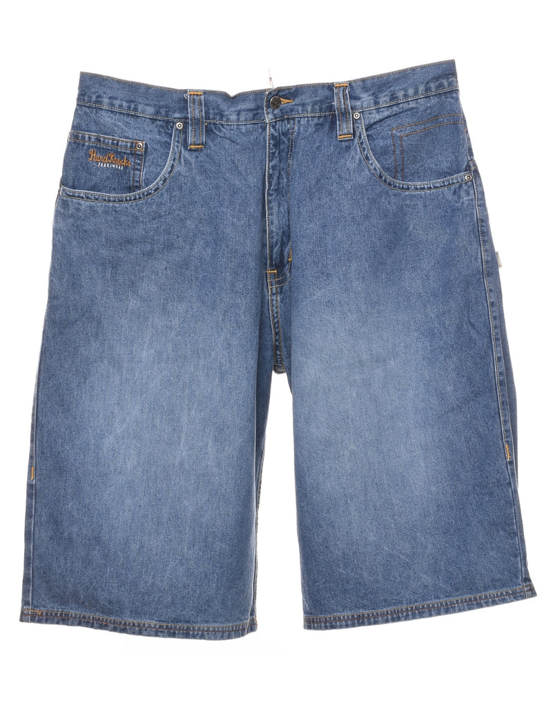 Medium Wash Denim Shorts - W40 L15