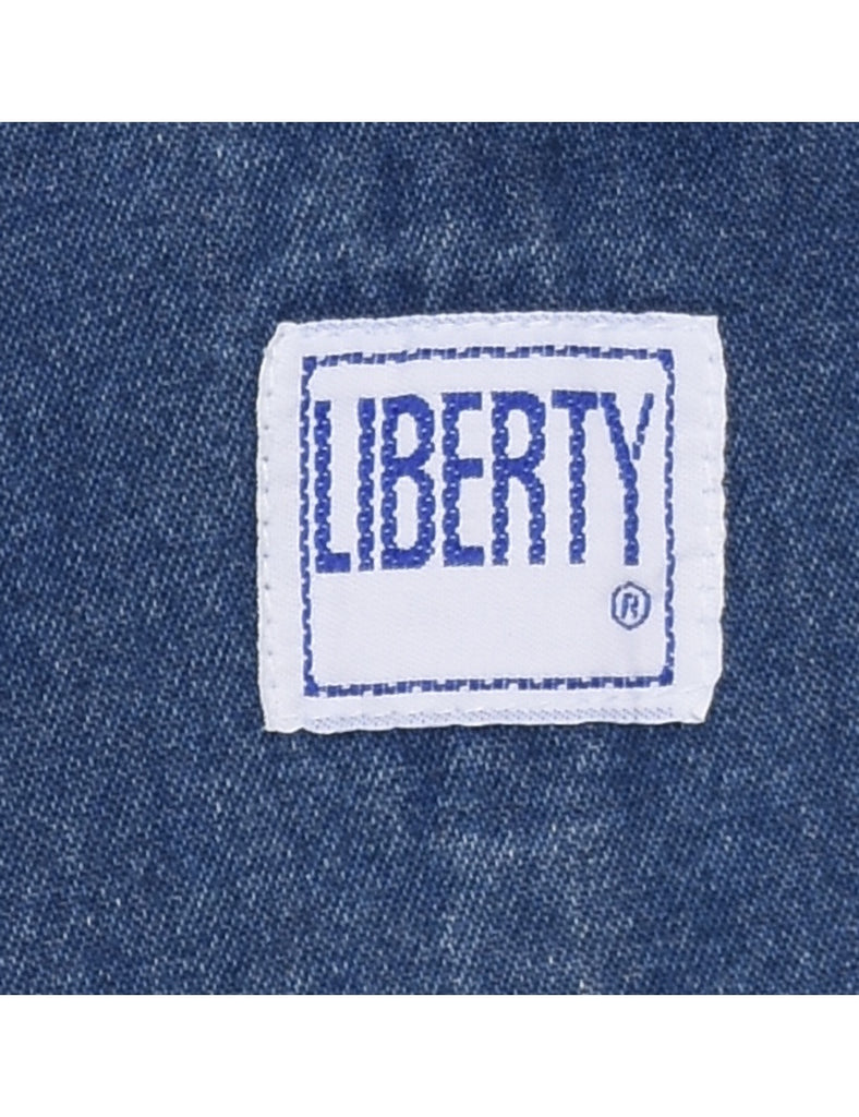 Medium Wash Dungaree Salopettes - XL