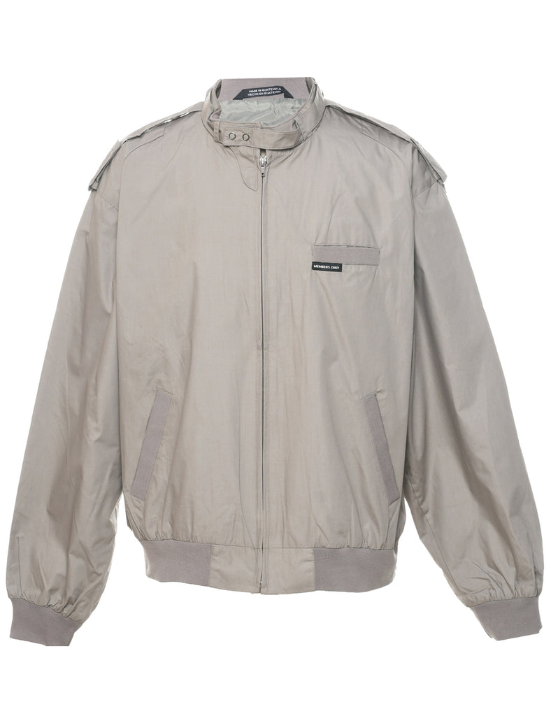 Members Only Grey Harrington Jacket - XL