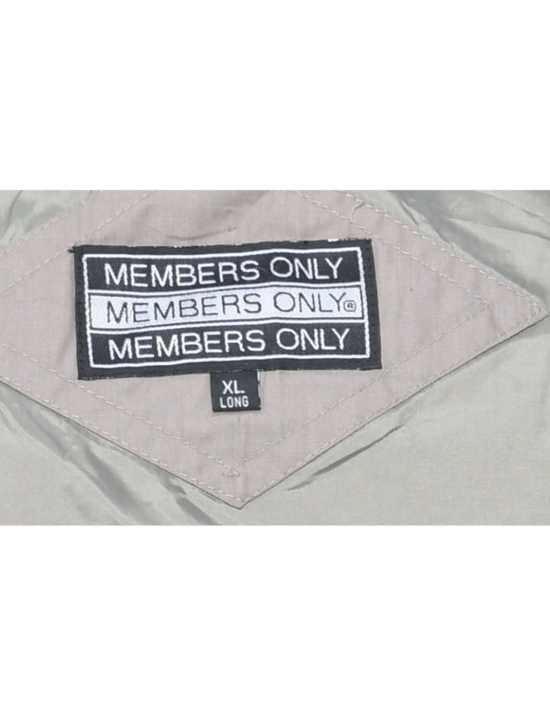 Members Only Grey Harrington Jacket - XL