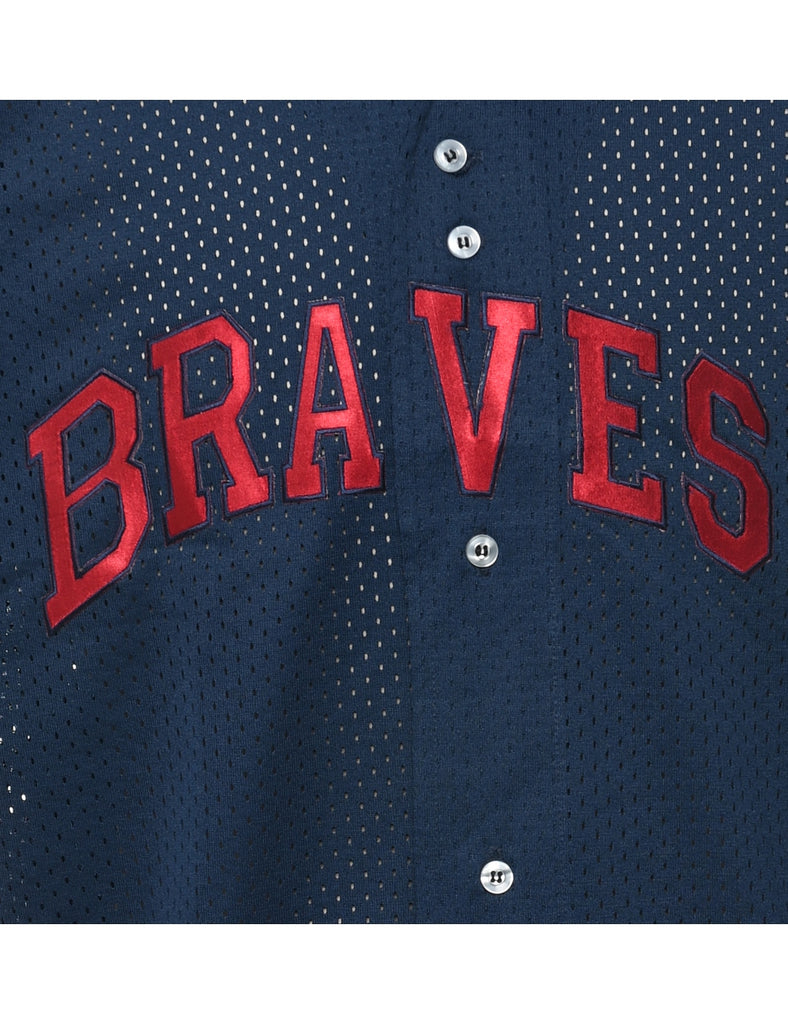 Mesh Braves Sports T-shirt - L