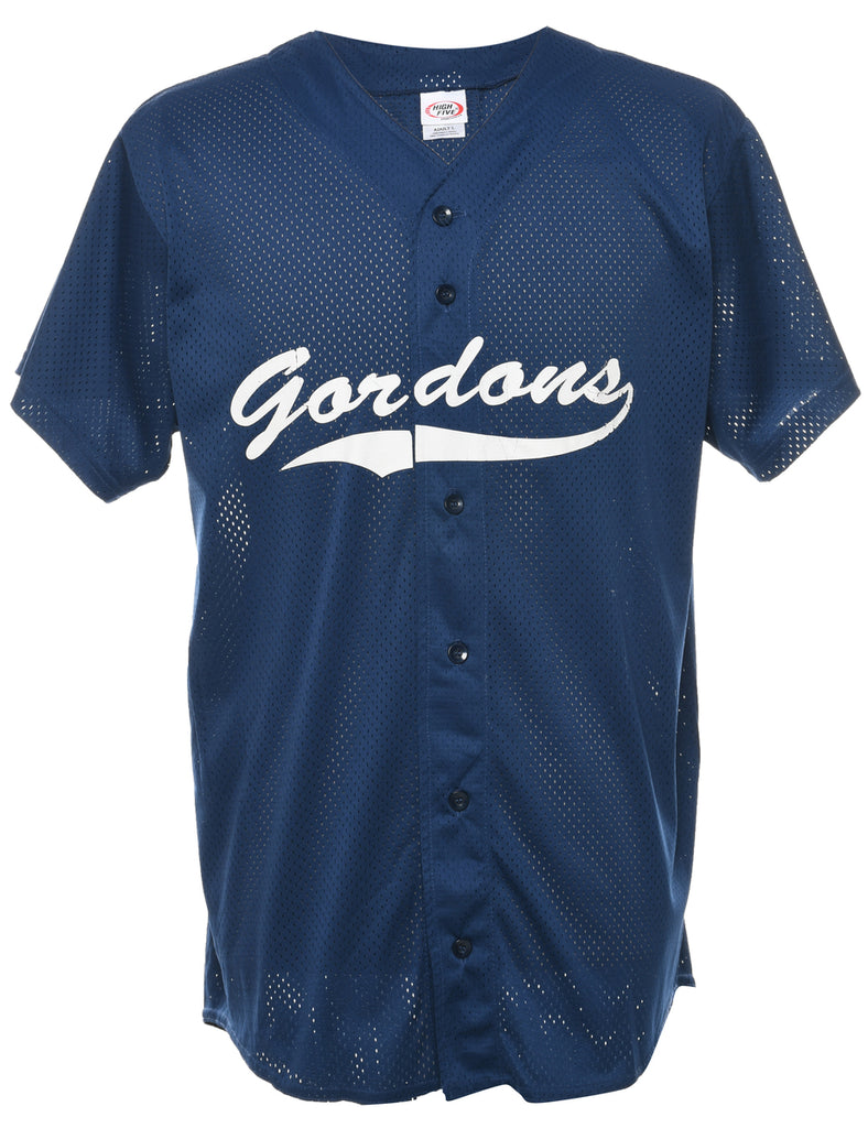 Mesh Gordons Printed T-shirt - L