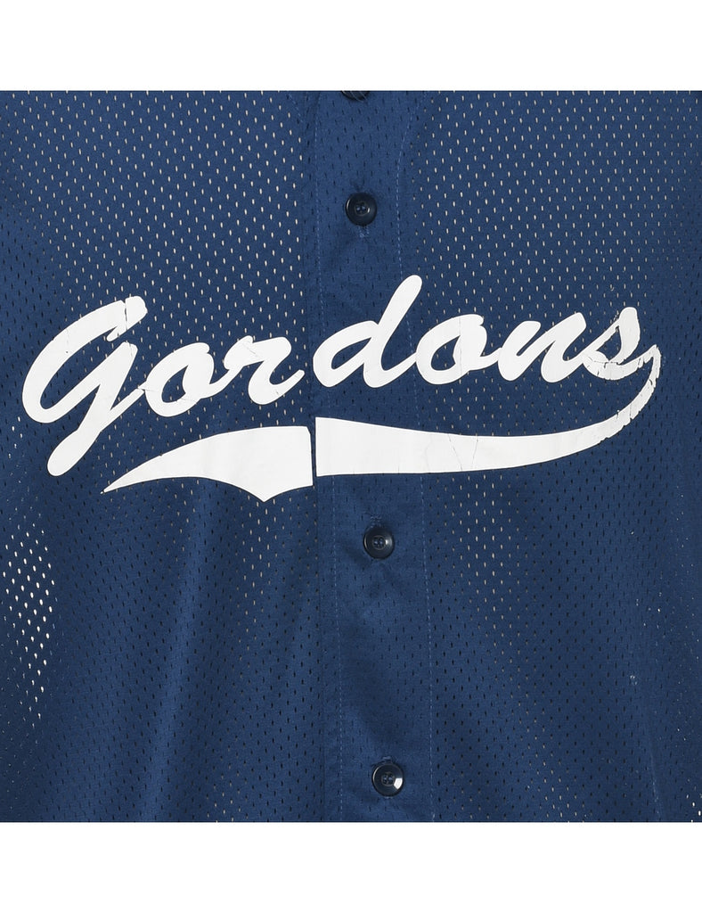Mesh Gordons Printed T-shirt - L