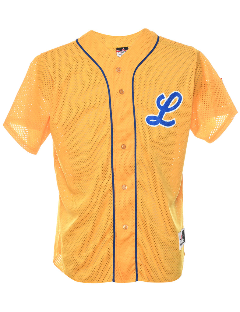 Mesh Printed T-shirt - M