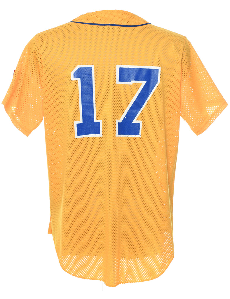 Mesh Printed T-shirt - M