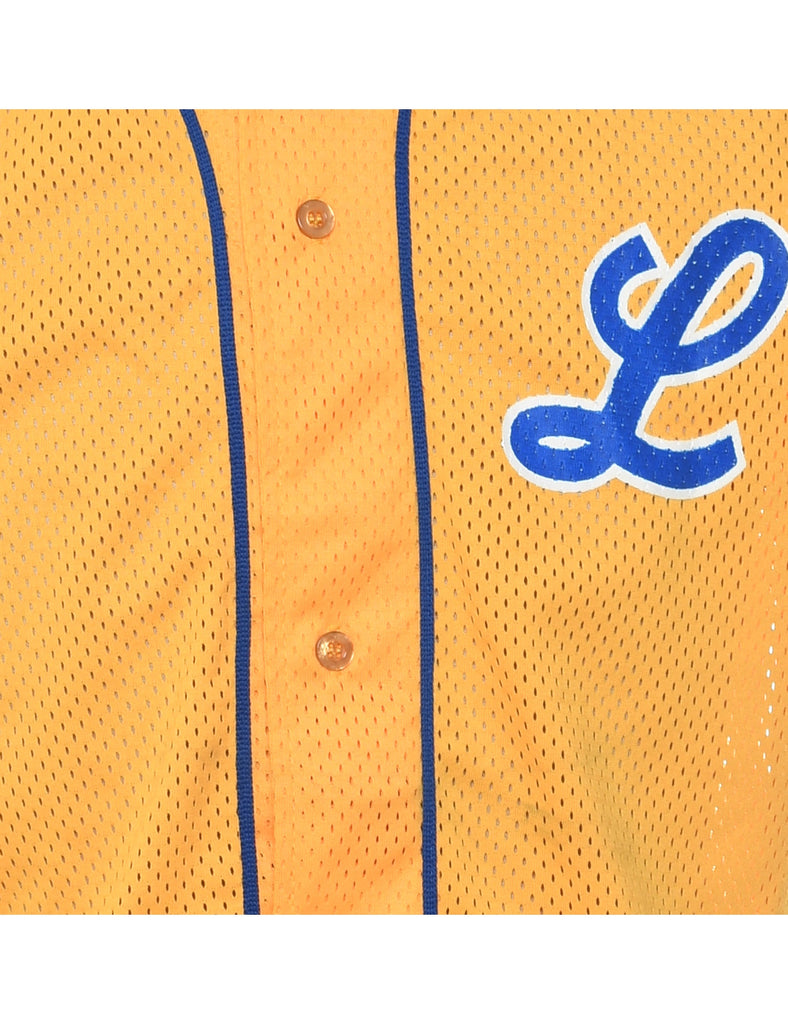 Mesh Printed T-shirt - M