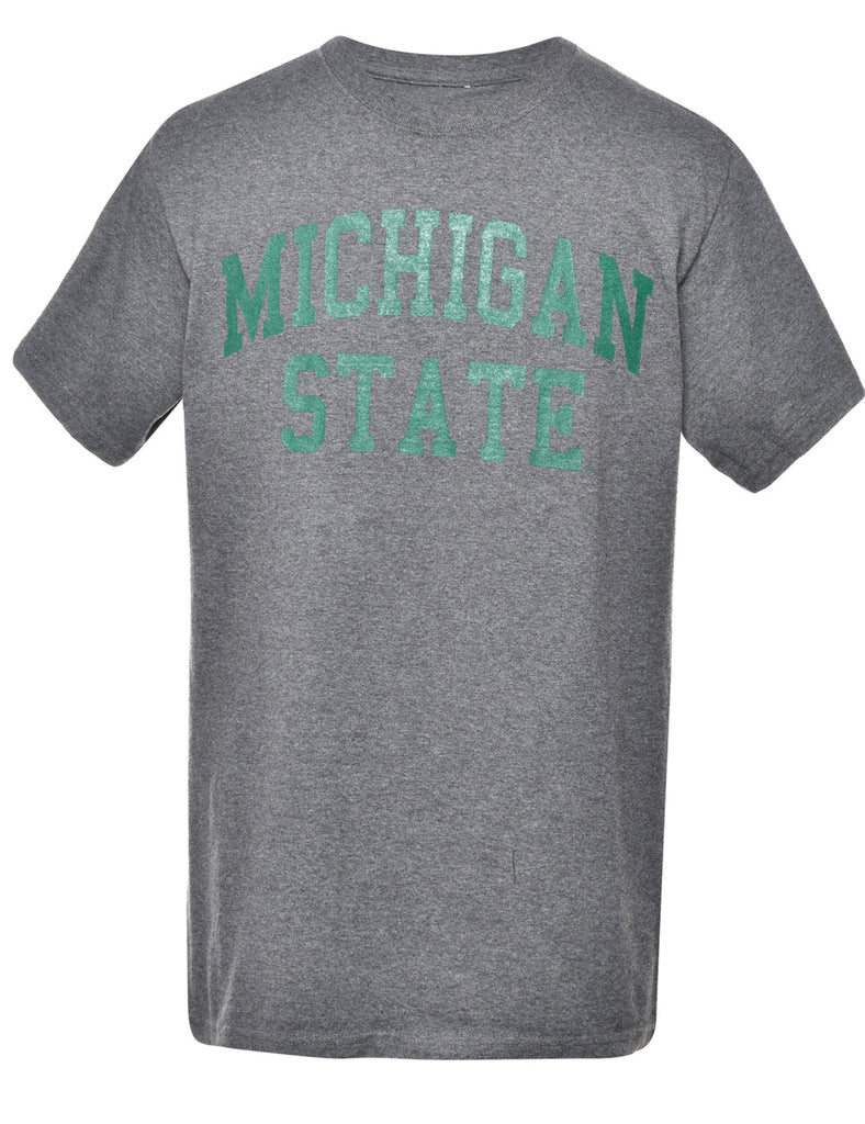 Michigan State Printed T-shirt - M