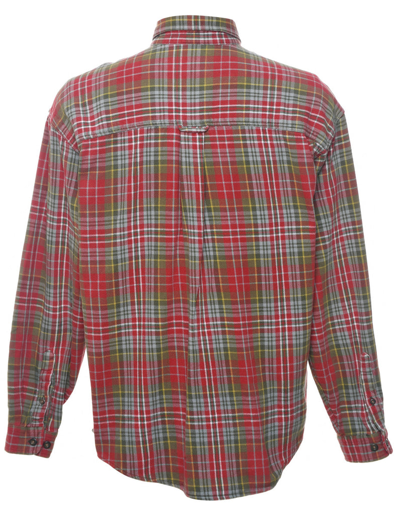 Multi-Colour Checked Flannel Shirt - M