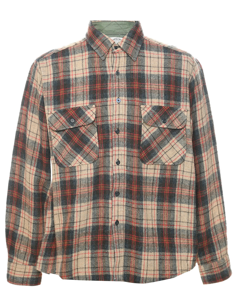 Multi-colour Checked Shirt - L