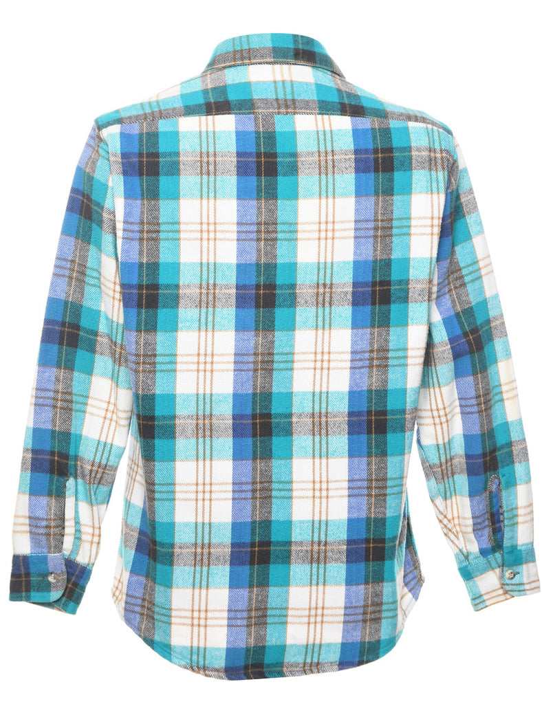 Multi-Colour Classic Checked Shirt - L