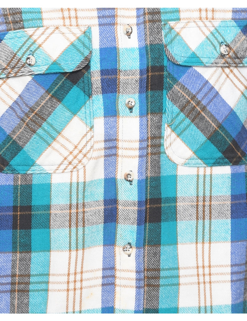 Multi-Colour Classic Checked Shirt - L