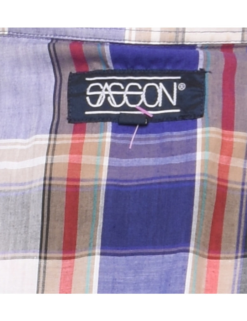 Multi-colour Classic Checked Shirt - L