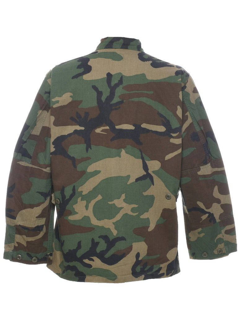 Multi-colour Military Jacket - M