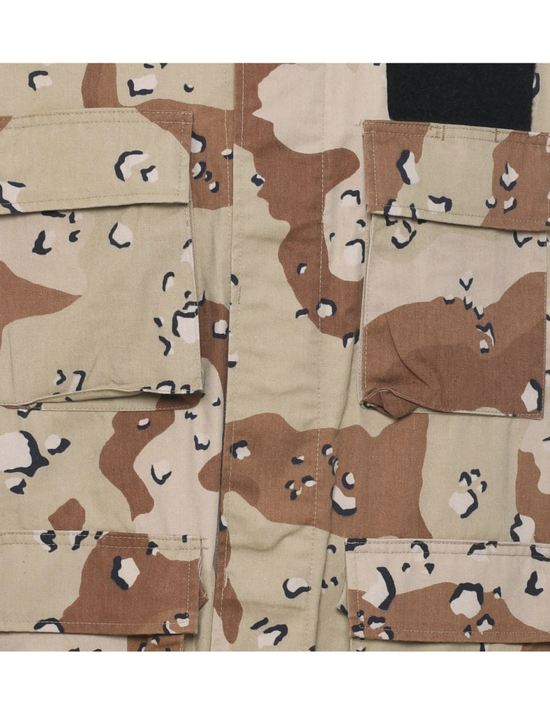 Multi-colour Military Jacket - XL