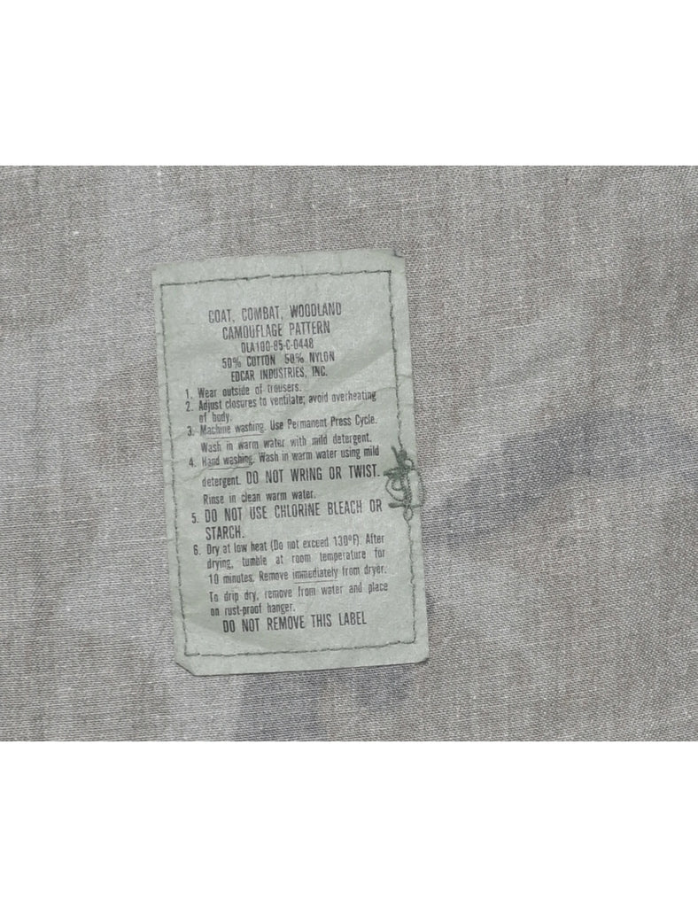 Multi-colour Military Jacket - M