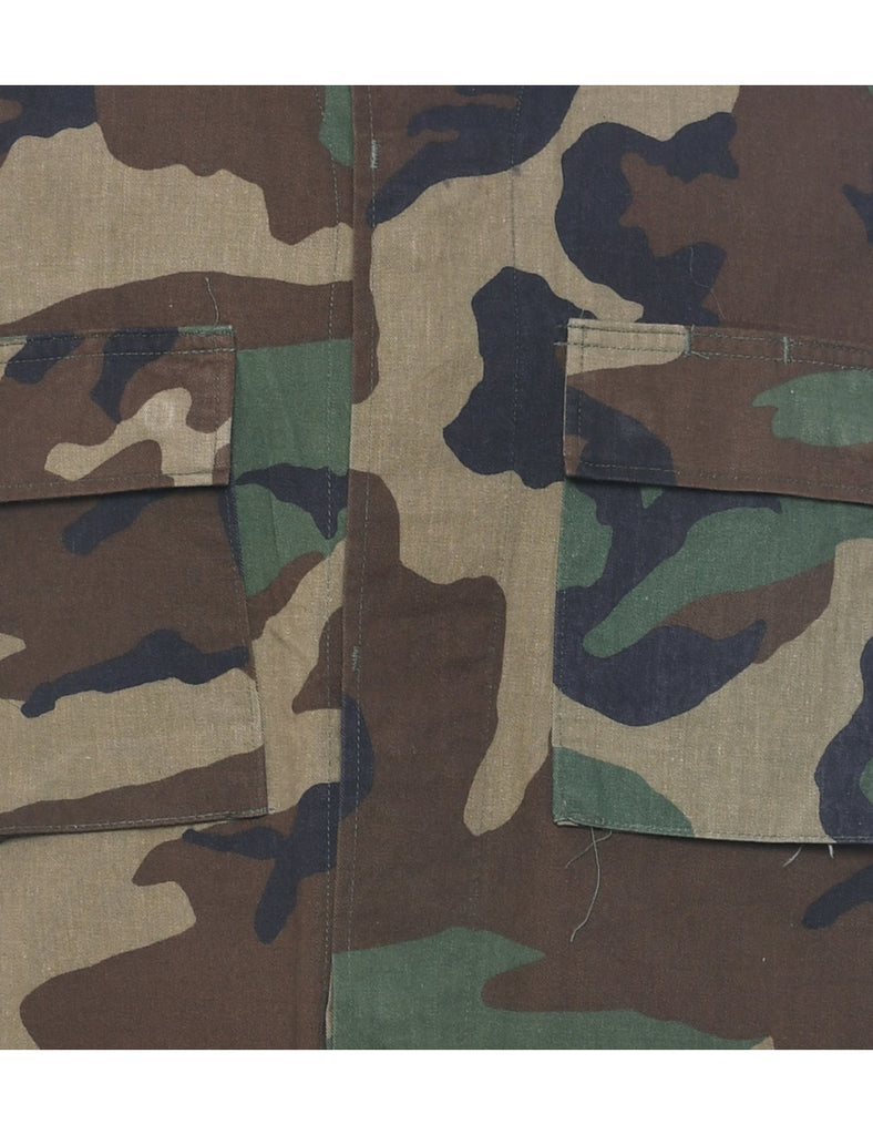 Multi-colour Military Jacket - M