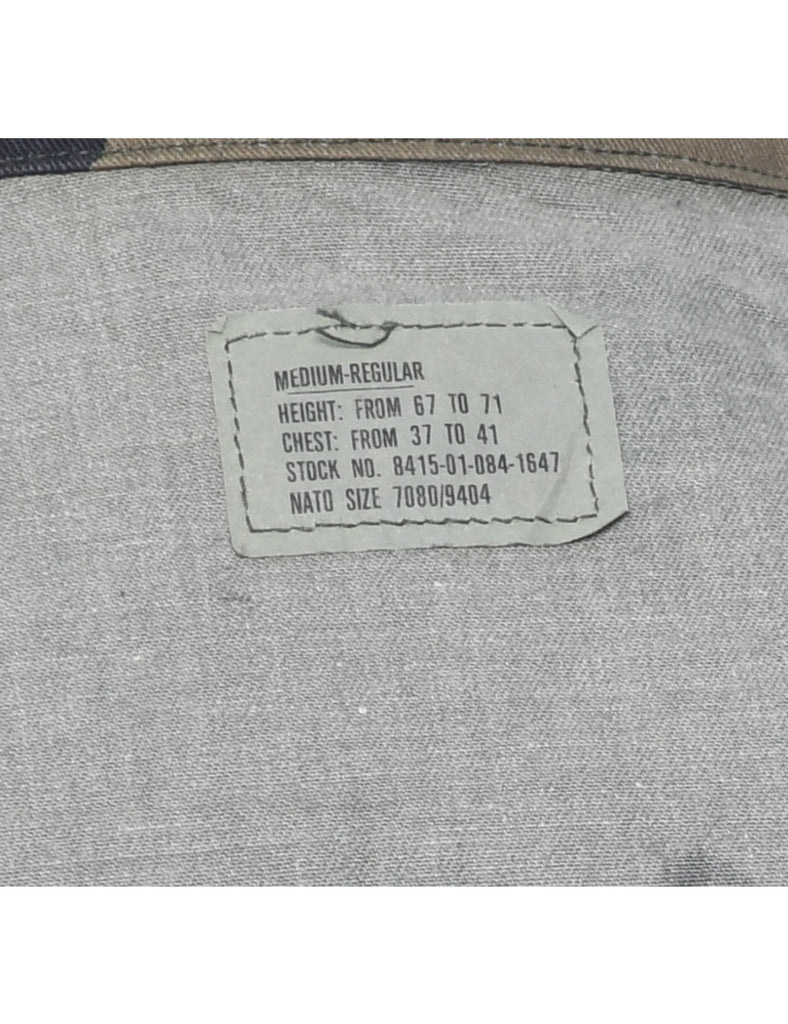 Multi-colour Military Jacket - M