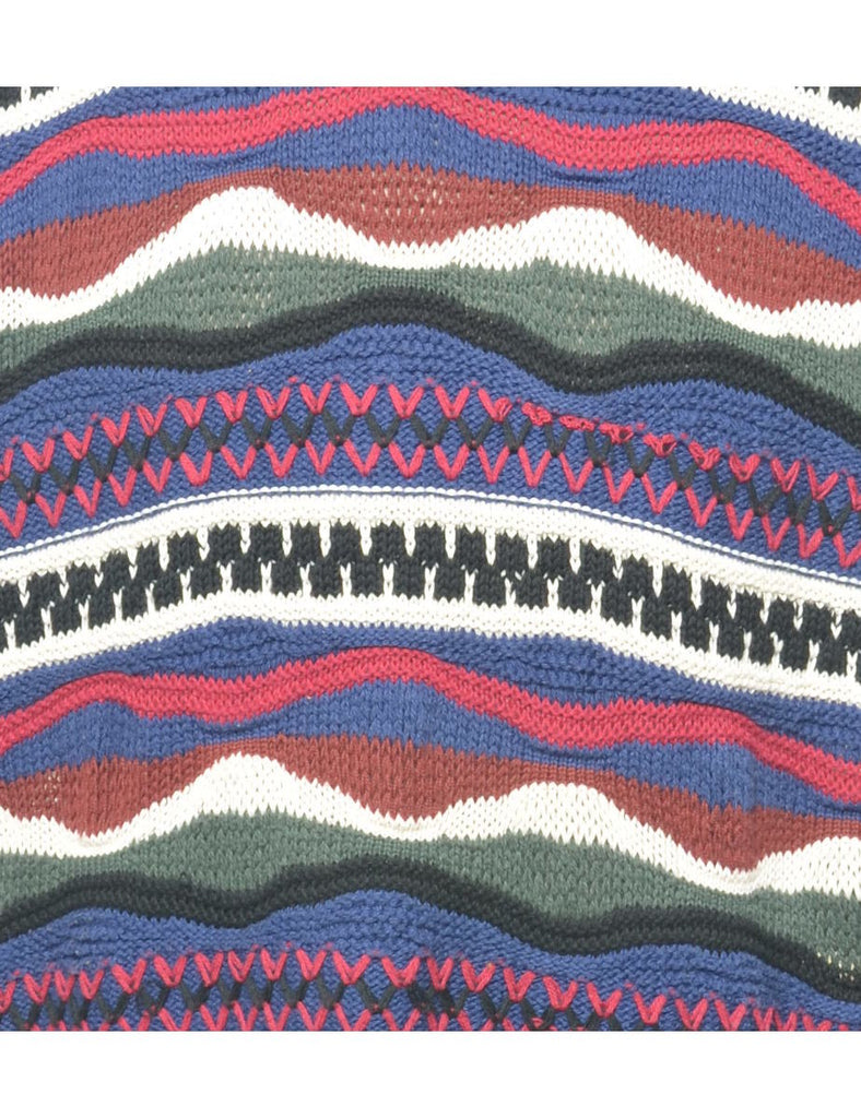 Multi-colour Patterned Jumper - XL