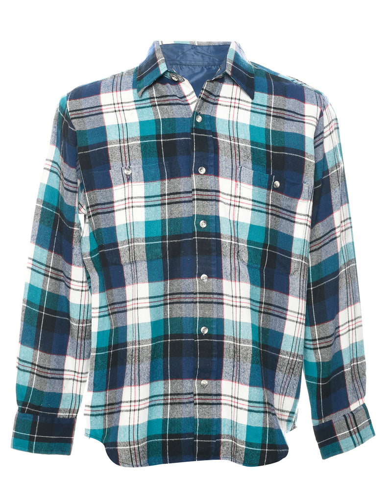 Multi-colour Plaid Shirt - M