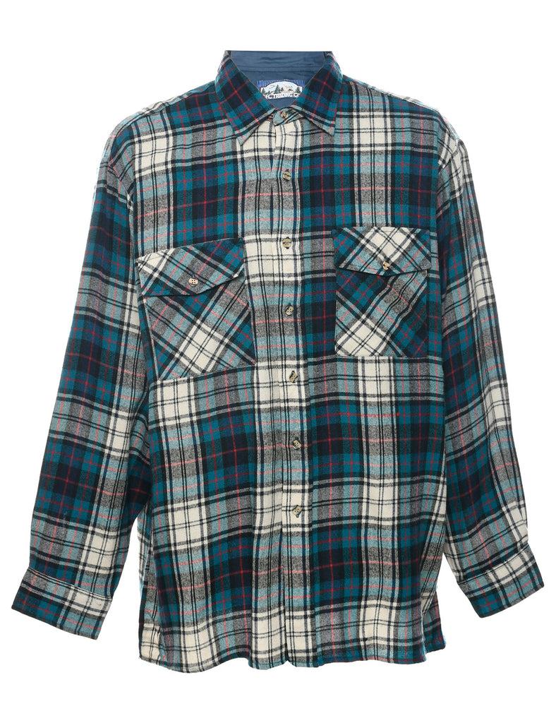 Multi-colour Plaid Shirt - XL