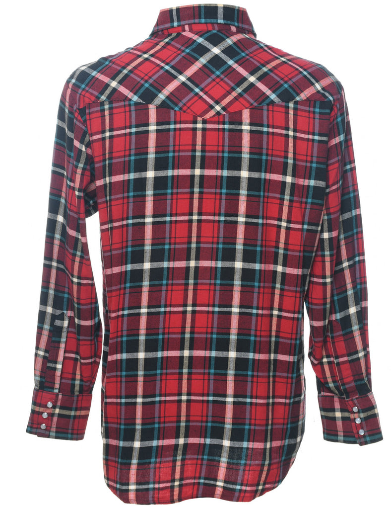 Multi-colour Plaid Shirt - M