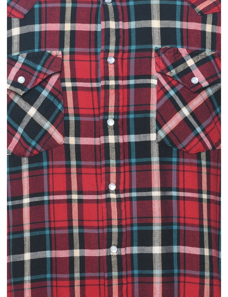 Multi-colour Plaid Shirt - M