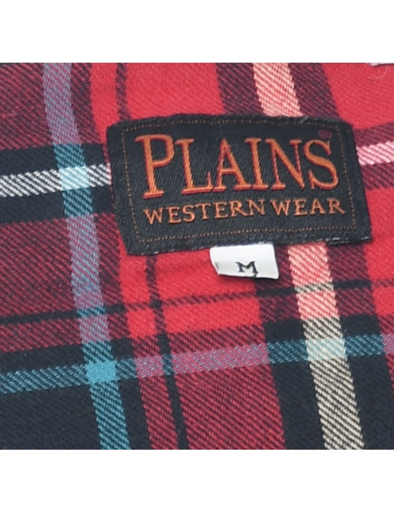 Multi-colour Plaid Shirt - M