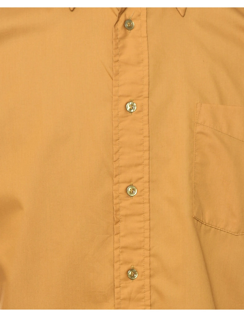 Mustard Classic 1970s Shirt - L