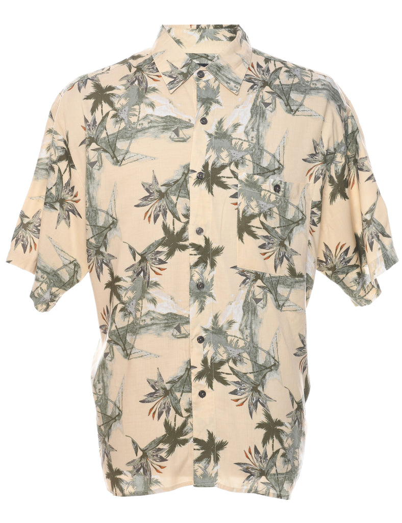 Natural Issue Hawaiian Shirt - L